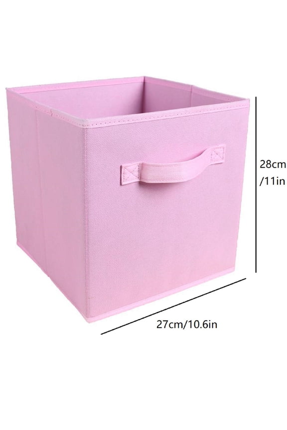 Home Decor Cube Storage 1 Pack Foldable With Labels Nonwoven Fabric Cloth Boxs Drawer Basket Closet Organizer Clothes Toys Containers For Nursery Office Decorations Organization