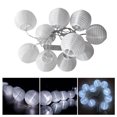 thumbnail image 1 of Hxoliqit Lantern String Lights 2M 10 LED Lantern Ball Light Decoration For Outdoor Garden(Multi-color) Led Lights Led Lights Led Work Light, 1 of 4