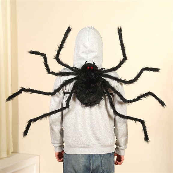Hxoliqit,Party Photo Booth Props Halloween Candy Bag 1PC Pocket Costume Party Prop Candy Backpack Pocket SpiderWings Costume Party Prop Candy Backpack
