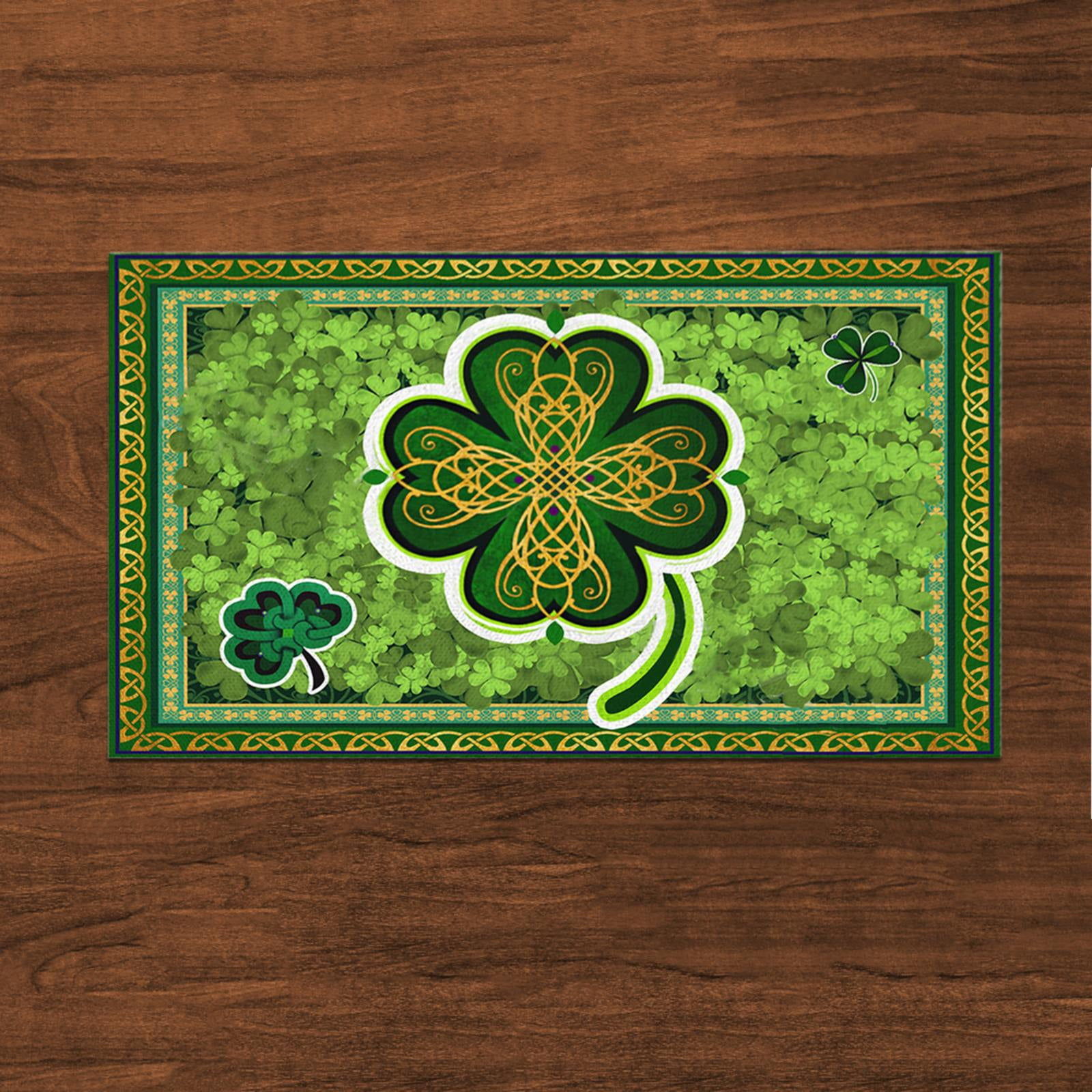 st patricks day cloth placemats