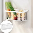thumbnail image 1 of Hxoliqit,Stainless Steel Sponge Holder Wall Mounted Fruit And Vegetable Rack Wire Storage Baskets For Kitchen Counter Snack Stainless Stackable Stand,White, 1 of 9