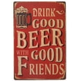 thumbnail image 1 of Hxoliqit Vintage Metal Tin Sign Poster Plaque Bar Pub Club Cafe Home Plate Wall Decor A Funny Ornament Home Decoration Best Gift(Multi-color) for Home Decor, 1 of 1