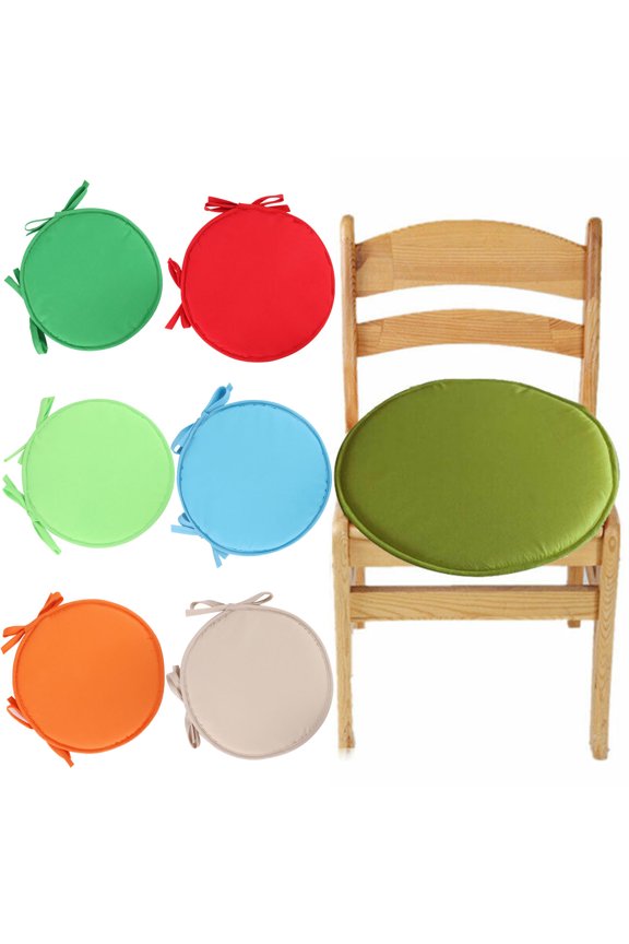 Round Garden Chair Pads Seat Cushion For Outdoor Bistros Stool Patio Dining Room