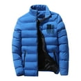 thumbnail image 1 of Hxshgdsn Fall Outfits For Men 2025 Men'S Jacket Thick Pockets Zipper Closure,Outdoor Survival Gear For Camping Survival Kits Light Blue L, 1 of 2