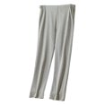 thumbnail image 1 of Hxshgdsn Maternity Pants Soft Straight Leg Stretchy Drawstring Waist Loungewear For Pregnancy Women Casual Gray M, 1 of 5