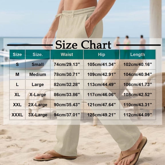 Hxshgdsn Men's Pants Men Solid Color Solid Casual Pocket Workwear Pants Daily Life Button Waist Straight Type Pants Army Green M