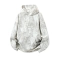 thumbnail image 1 of Hxshgdsn Mens Hoodies Oversized Sweatshirts Unisex Hoodie Heavyweight Fleece Vintage Graphic Sweatshirt Streetwear White 2Xl, 1 of 3