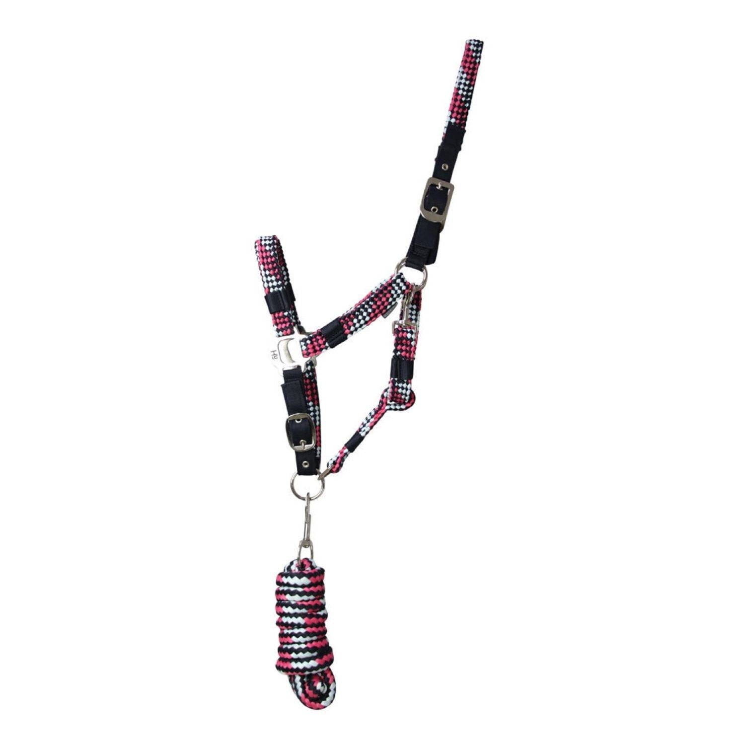 Hy Adjustable Horse Halter and Leadrope - Walmart.com
