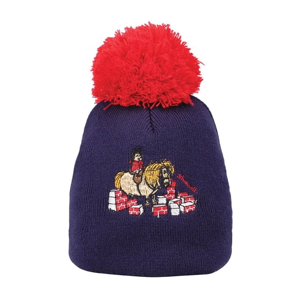 Hy Boys/Girls Thelwell Collection Practice Makes Perfect Bobble Beanie