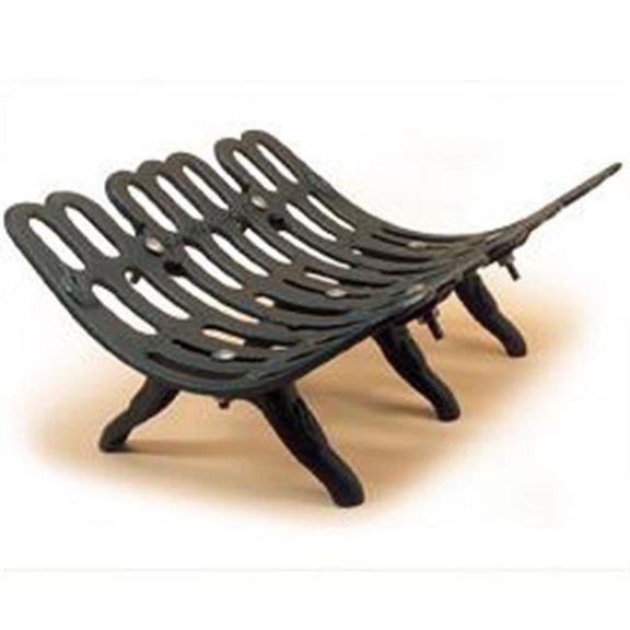 Hy-C Company Inc. 500-24 Sampson Cast-iton Grate Large 22 Inch Frontx18.5 Inch backx15 Inch deep Leg Height 3 Inch