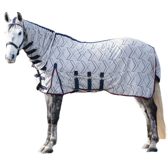 Hy DefenceX System Guardian Combo Neck Horse Fly Rug & Mask