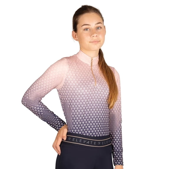Hy Girls Elevate Allure Ombre Base Layer Top