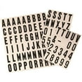 thumbnail image 1 of Hy-Ko Reflective Numbers & Letters MM-21 - Adhesive Plastic - 1 In, Multicolor, 1 of 3