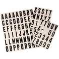 thumbnail image 1 of Hy-Ko Reflective Numbers & Letters MM-21 - Adhesive Plastic - 1 In, Multicolor, 1 of 3