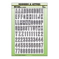 thumbnail image 1 of Hy-Ko 1' Vinyl Adhesive Silver Number/Letter 88-piece Set, 1 of 2