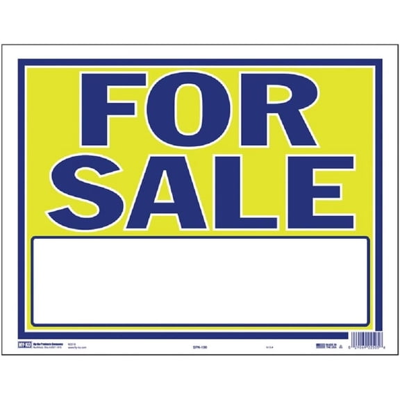 Hy-Ko For Sale Neon Colored Sign SPN-100 - Rectangle Printed - 13 x 9