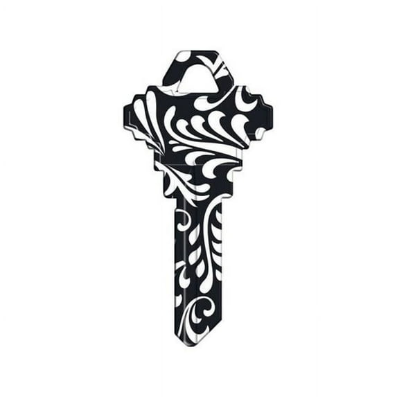 Hy-Ko 16010SC1-41 Sc1-41 Black & White Swirl Blank Key - Pack of 10
