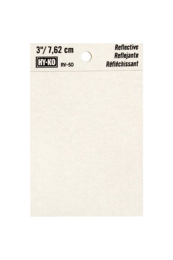 3 In. Reflective Symbols - Pack of 2