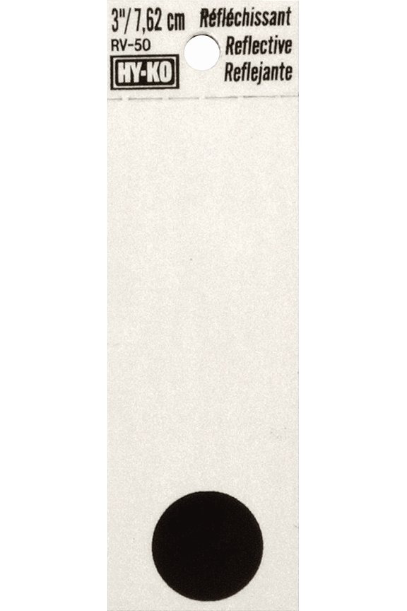 3 In. Reflective Symbols - Pack of 4