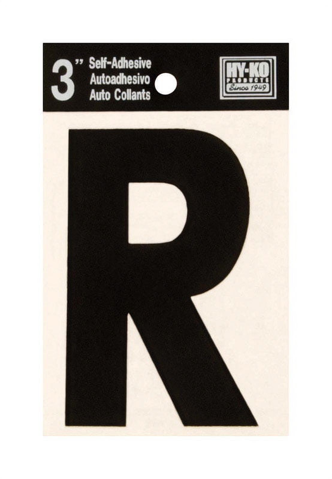 R Backwords R Sticker Hy-Ko 3