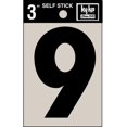 thumbnail image 1 of Hy-Ko 30409 Vinyl Number 9 Black Self-Adhesive 3", 1 of 1