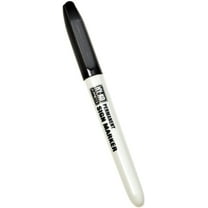 Hy-Ko 40622 Permanent Marker, Black, Chisel Tip, Weather-Resistant Ink