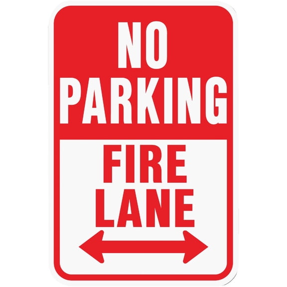 Hy-Ko Aluminum Signs, 12 x 18, Durable Long-Lasting Contrasting Metal Signs for Outdoor Use for Businesses, Property, Clear & Easy to Read Informational Display