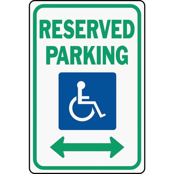 Hy-Ko Aluminum Signs, 12 x 18, Durable Long-Lasting Contrasting Metal Signs for Outdoor Use for Businesses, Property, Clear & Easy to Read Informational Display