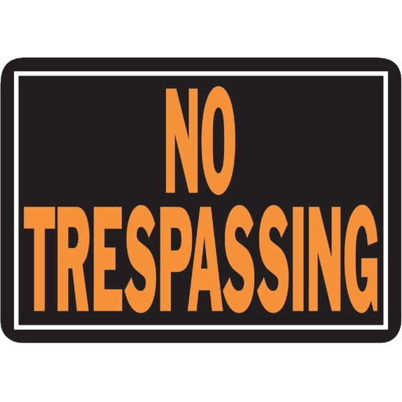 Hy-Ko Aluminum Signs, 14 x 9.5, Durable Long-Lasting Contrasting Metal Signs for Outdoor Use for Businesses, Property, Clear & Easy to Read Informational Display