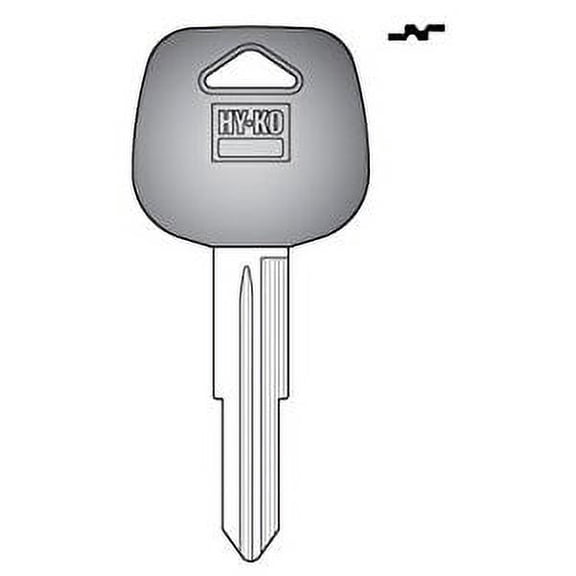 Hy-Ko Automotive Coated Key Blank, Brass