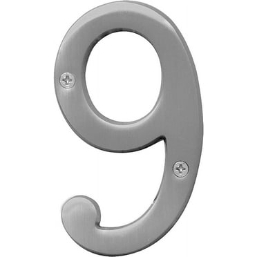 Hy-Ko BR-43SN/9 4" House Number #9