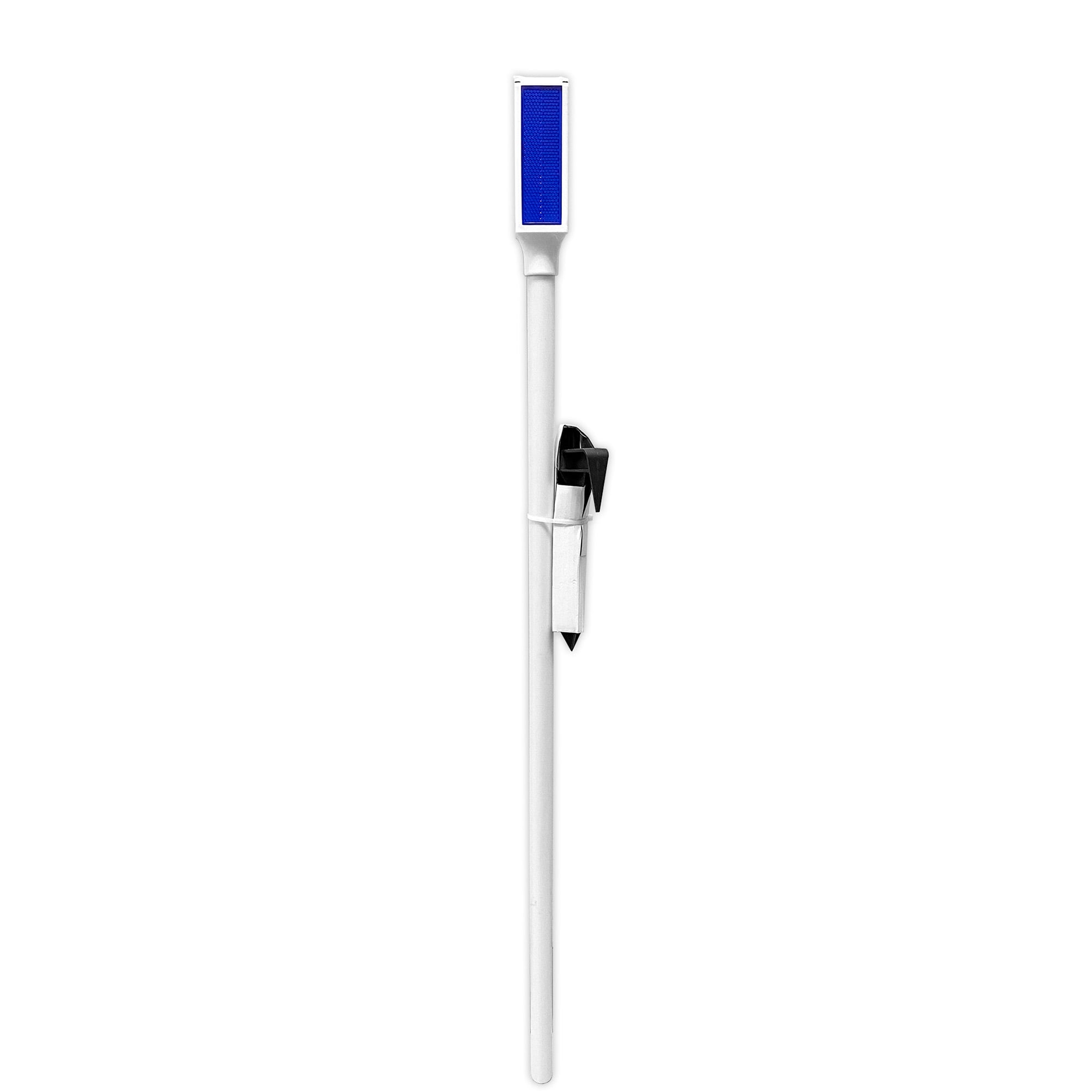 Blue solar driveway markers deals