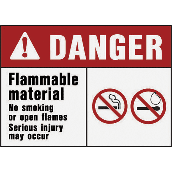 Hy-Ko Danger Sign - Single Pack  Residential Use, Standard Application