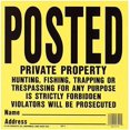 thumbnail image 1 of Hy-Ko English Yellow Informational Sign 11 in. H x 11 in. W, 1 of 1