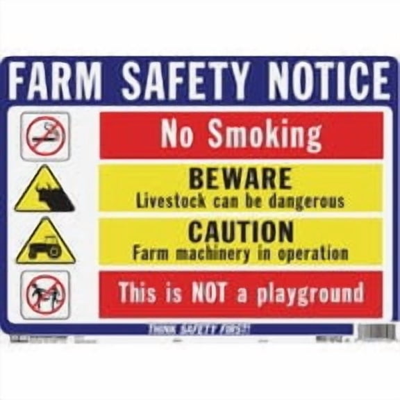 Hyko Prod. Hy-Ko Heavy Duty Plastic Sign