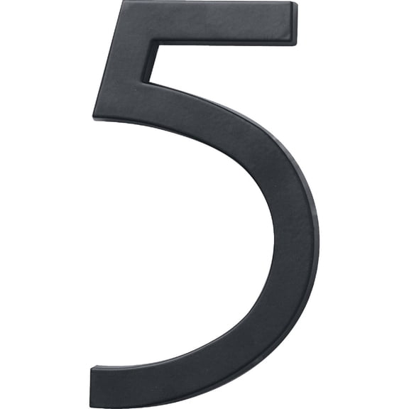 Hy-Ko Floating Mount House Numbers, Modern Raised Metal House Numbers for Outside, Durable Convenient Marking for Home Address with Included Mounting Hardware for Simple Installation