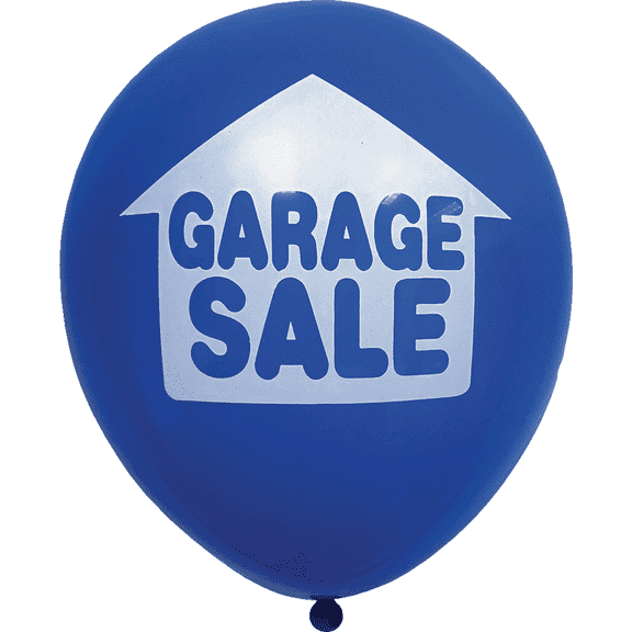 Hy-Ko Garage Sale Balloons - Pack of 4 Residential Use, Standard Application
