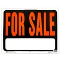 HyKo Jumbo 14.5 x 18.5 inch Plastic For Sale Sign, Large Text Box