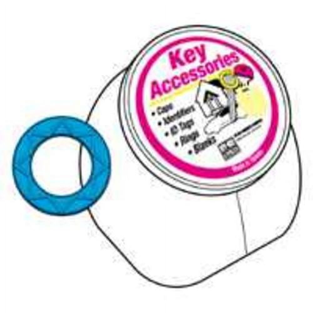 Hy-Ko KT130 Medium Key Identifiers, Assorted Color - Walmart.com