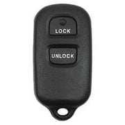 Hy-Ko Key Fob Shell, Plastic, Black