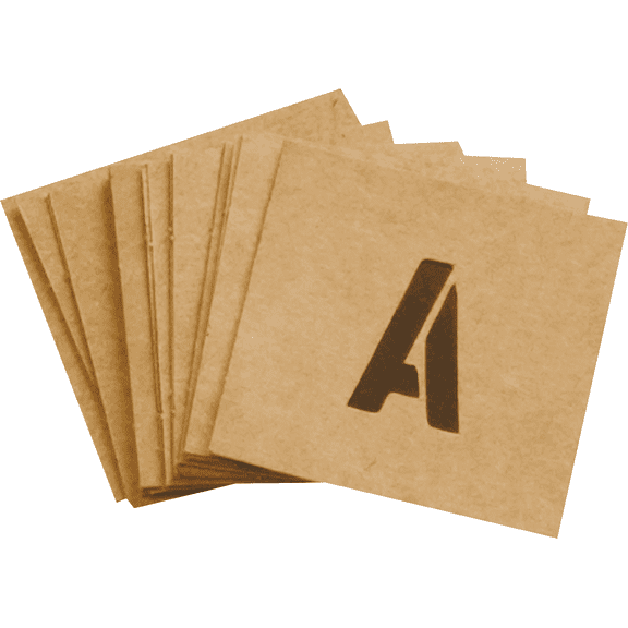 Hy-Ko Letter, Number & Symbol Stencil Set - Pack of 4  Residential Use, Standard Application