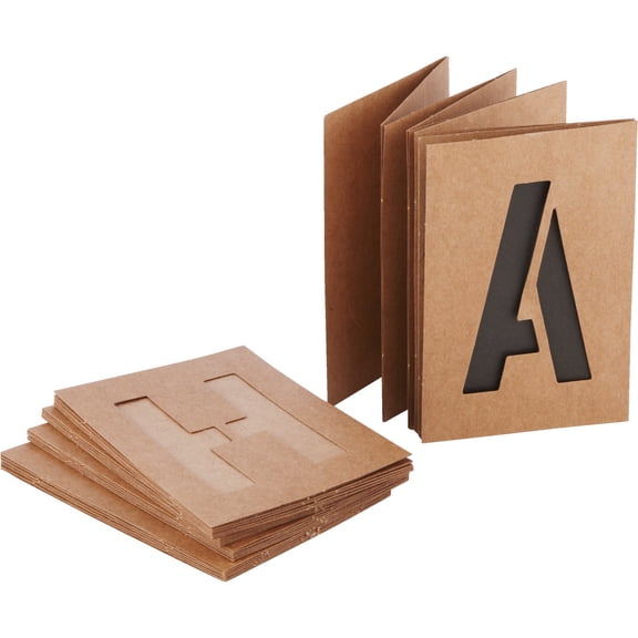 Hy-Ko Letter, Number & Symbol Stencil Set - Single Pack