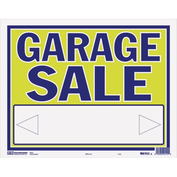 Hy-Ko Neon Sign - Pack of 4 Residential Use, Standard Application
