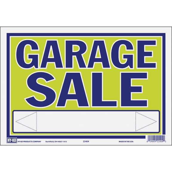 Hy-Ko Neon Sign - Single Pack Residential Use, Standard Application