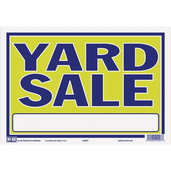 Hy-Ko Neon Sign - Single Pack Residential Use, Standard Application