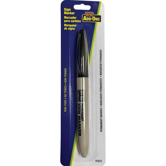 Hy-Ko Permanent Sign Marker - Pack of 12