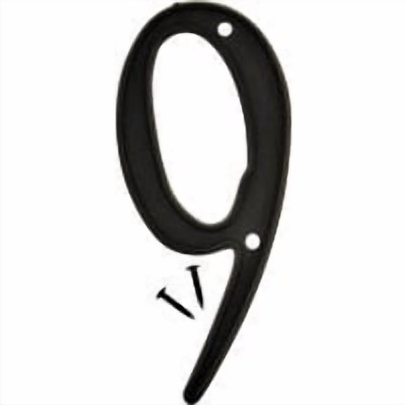 Hy-Ko Product - Hy-Ko Plastic Script Style Number - Pack of 12  Residential Use, Standard Application
