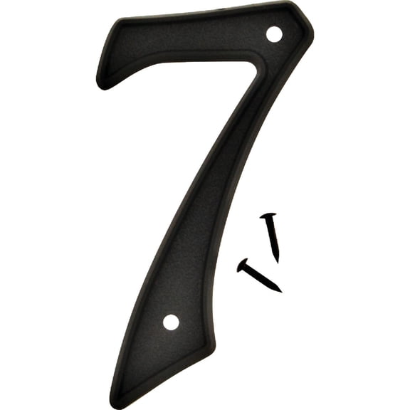 Hy-Ko Plastic Script Style Number - Pack of 2