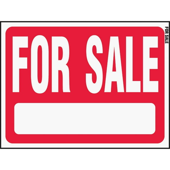 Hy-Ko Plastic Sign - Pack of 2
