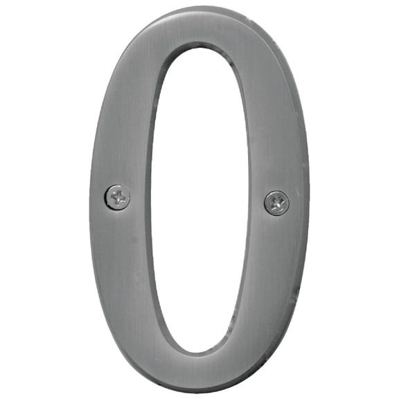 Hy-Ko Prestige Satin Nickel Number - Pack of 4
